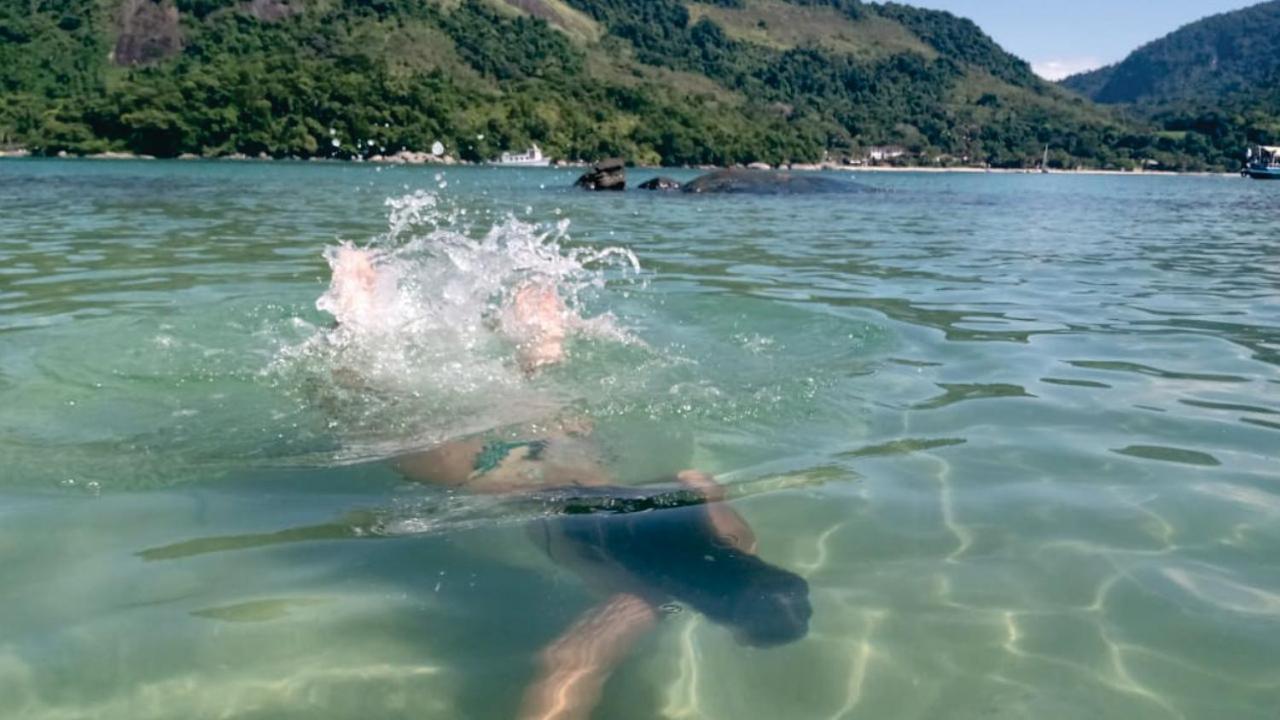 Kitnet Aconchegante A 200M Da Praia Apartment Angra dos Reis Ngoại thất bức ảnh